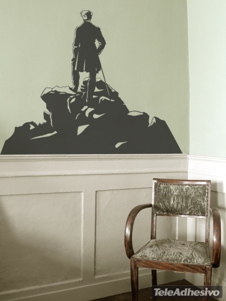 Wall Stickers: Wanderer above the Sea of Fog