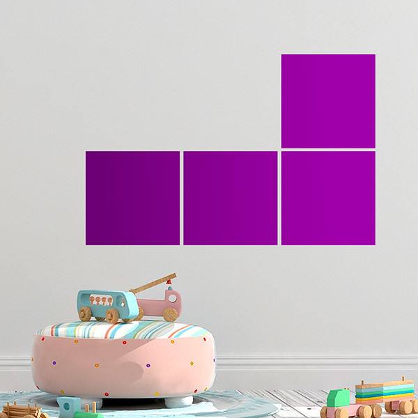 Wall Stickers: Tetris - Parts L and J