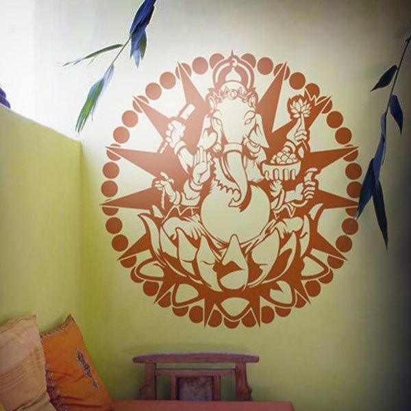 Wall Stickers: Mandala Ganesha
