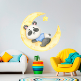 Stickers for Kids: Panda Bear Sleeps on the Moon 3