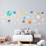 Stickers for Kids: Space Kit 4