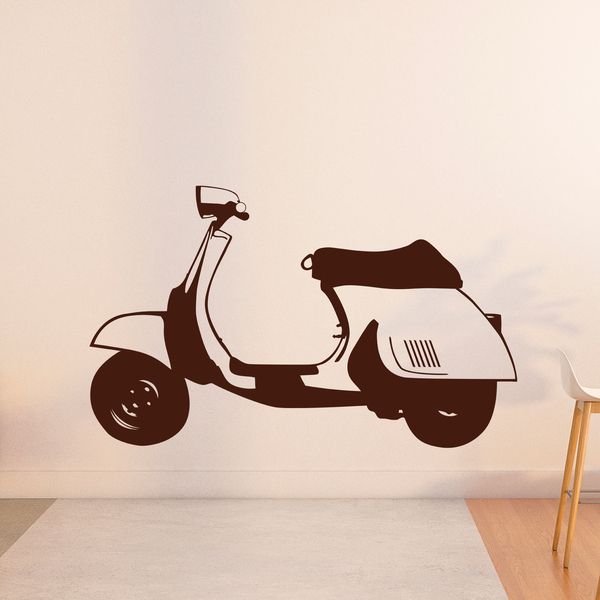 Wall decal Scooter Vespa