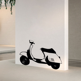 Wall Stickers: Scooter Vespa 2