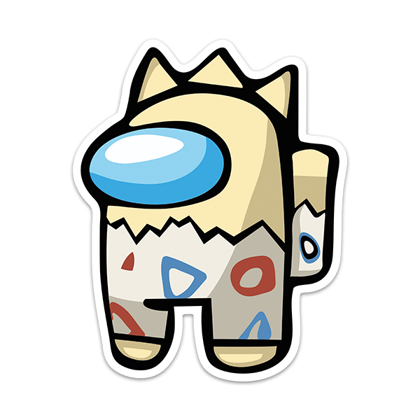 Stickers for Kids: Among Us Togepi