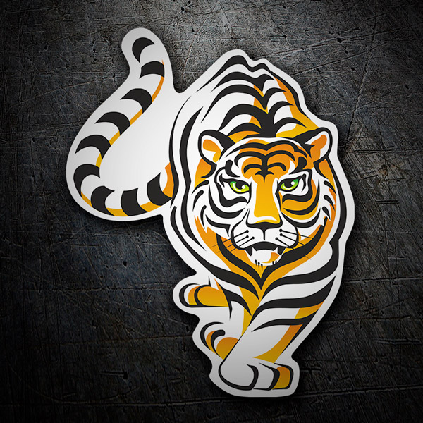 Car & Motorbike Stickers: Sumatran Tiger