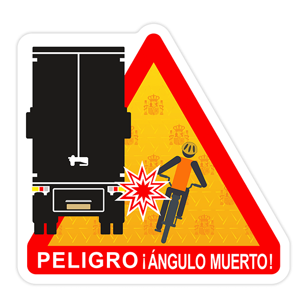 Car & Motorbike Stickers: Signal Transport of Goods Trailers