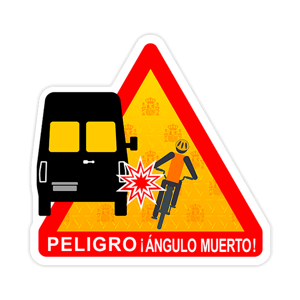 Car & Motorbike Stickers: Dead Angle Van