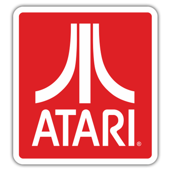 Car & Motorbike Stickers: Atari Logo