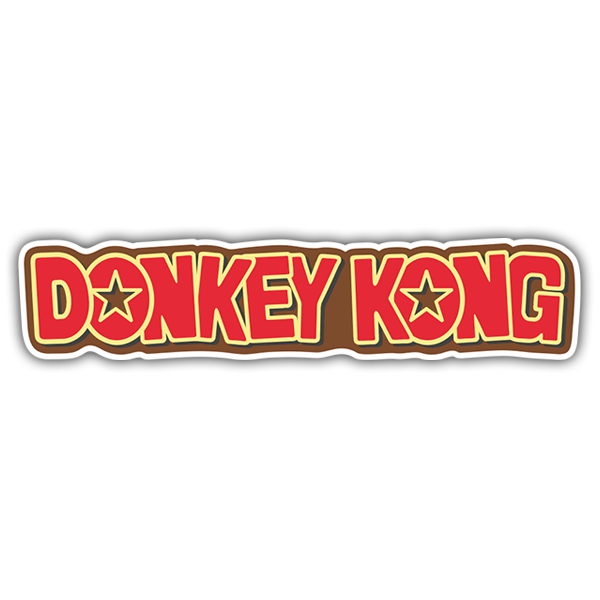 Car & Motorbike Stickers: Donkey Kong