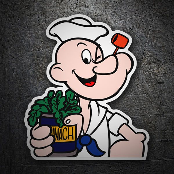Car & Motorbike Stickers: Popeye