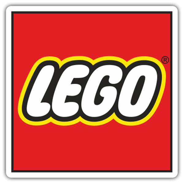 Car & Motorbike Stickers: Lego Logo