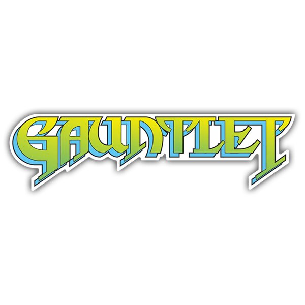 Car & Motorbike Stickers: Gauntlet Logo