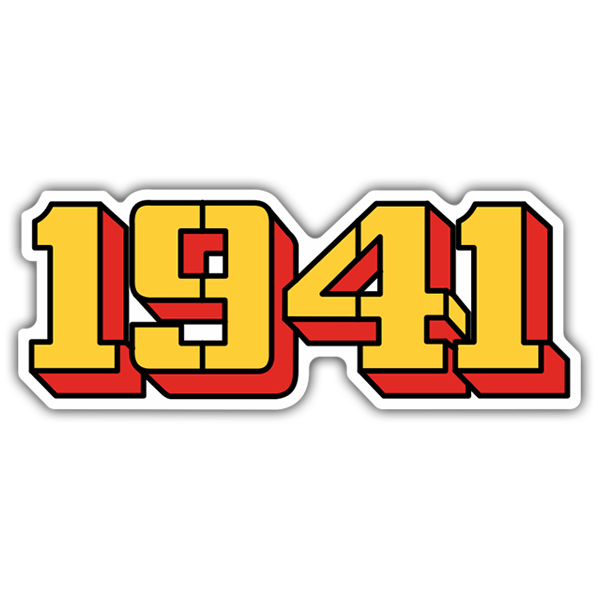 Car & Motorbike Stickers: 1941 - Counter Attack