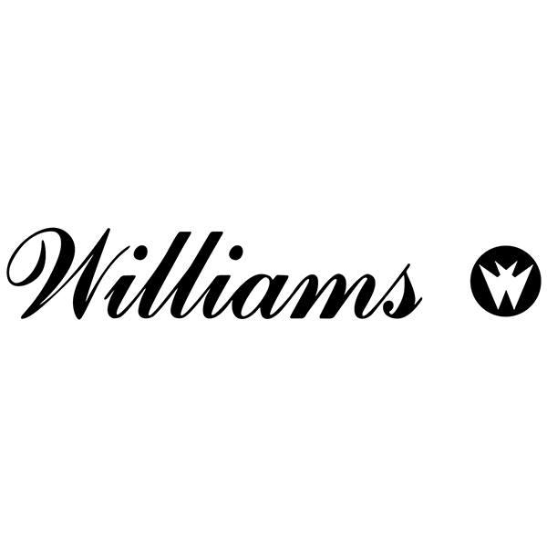 Car & Motorbike Stickers: Williams Entertainment Logo