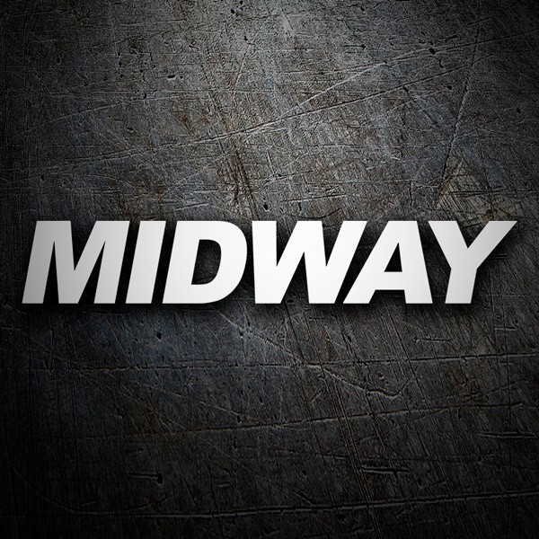 Car & Motorbike Stickers: Midway