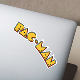 Car & Motorbike Stickers: Pac-Man Logo 3