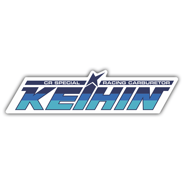 Car & Motorbike Stickers: Keihin Logo