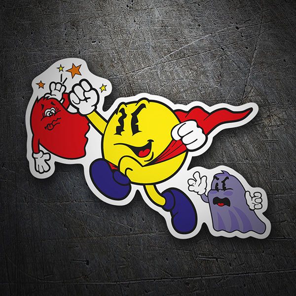 Car & Motorbike Stickers: Super Pac-Man