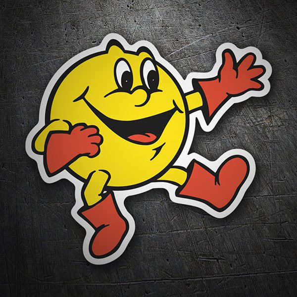 Car & Motorbike Stickers: Pac-Man Dance