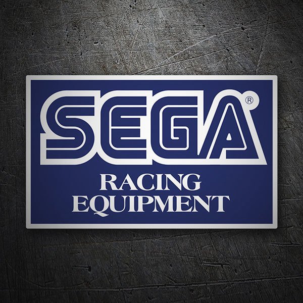 Car & Motorbike Stickers: Sega Racing Equipment