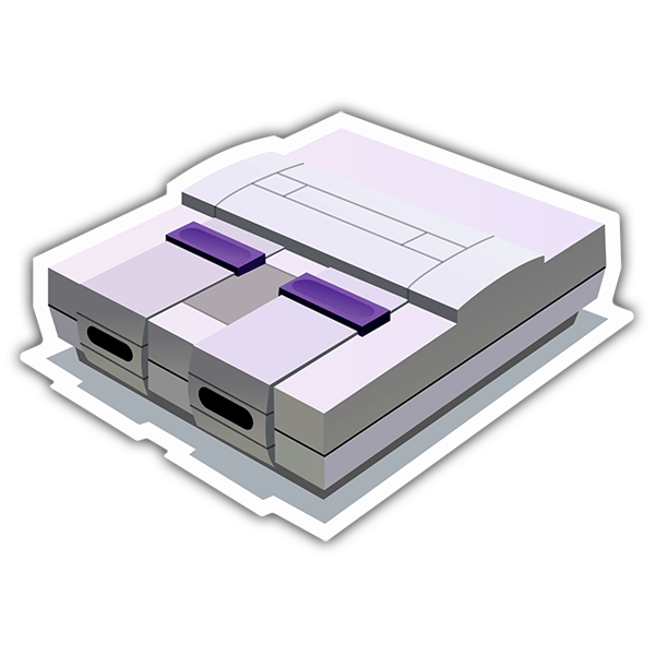 Car & Motorbike Stickers: Super Nintendo