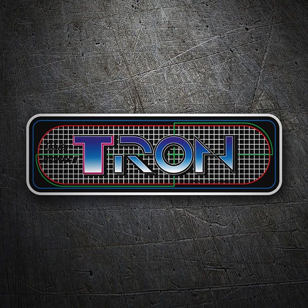 Car & Motorbike Stickers: Tron Classic