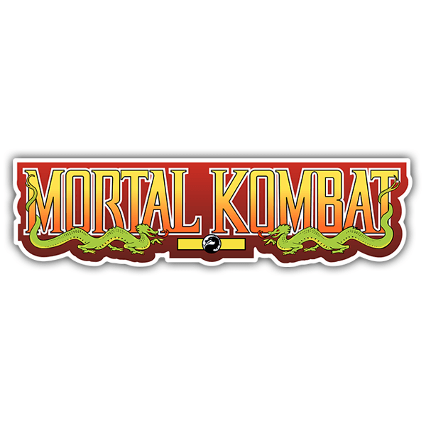 Car & Motorbike Stickers: Mortal Kombat