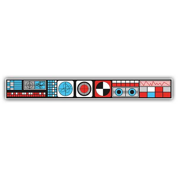 Car & Motorbike Stickers: Arcade Control Panel