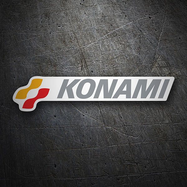 Car & Motorbike Stickers: Konami 1986