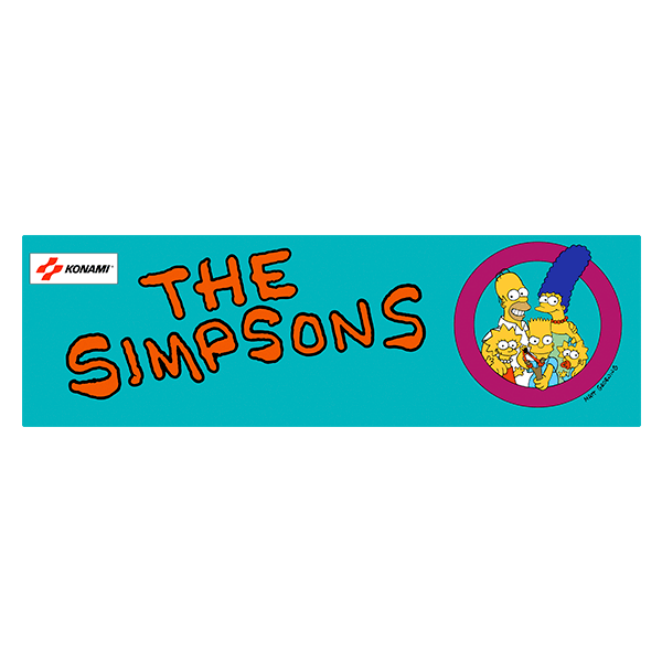 Car & Motorbike Stickers: The Simpsons