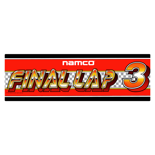 Car & Motorbike Stickers: Final Lap 3