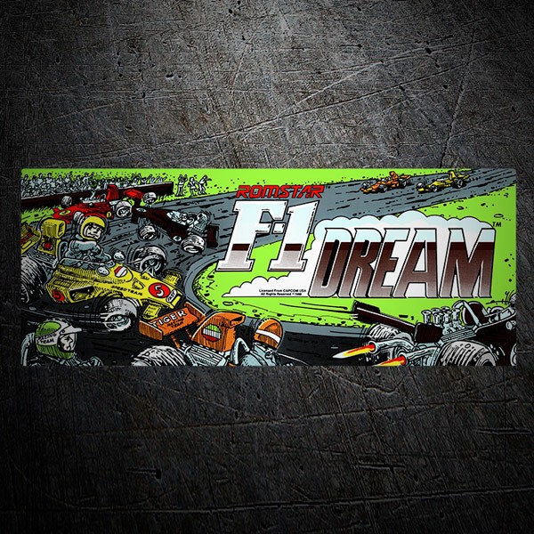 Car & Motorbike Stickers: F-1 Dream