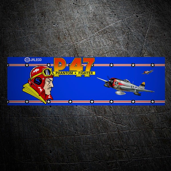 Car & Motorbike Stickers: Phantom Fighter P-47
