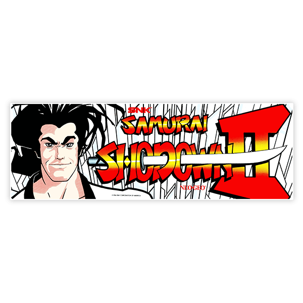 Car & Motorbike Stickers: Samurai Shodown II