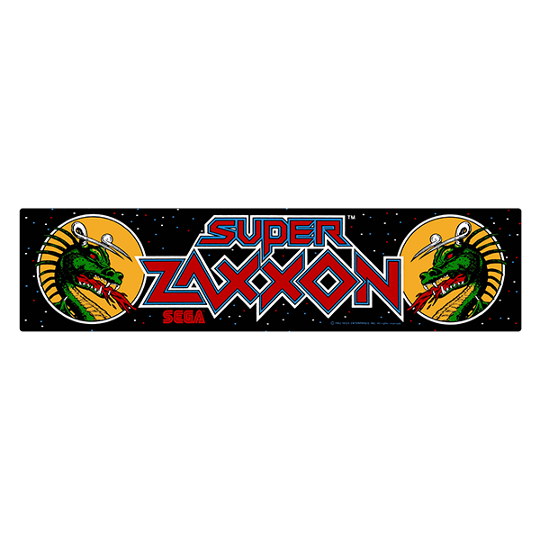 Car & Motorbike Stickers: Super Zaxxon