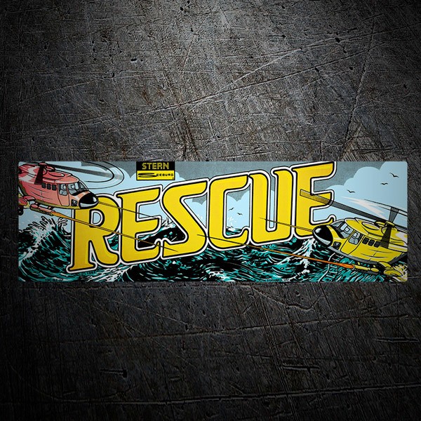 Car & Motorbike Stickers: Rescue