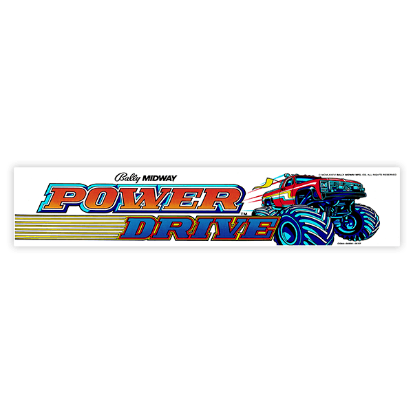 Car & Motorbike Stickers: Power Drive