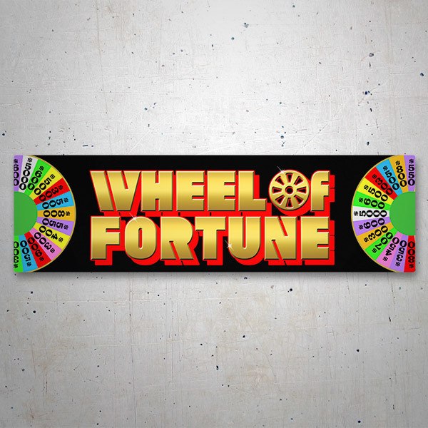 Car & Motorbike Stickers: Wheel of Fortune