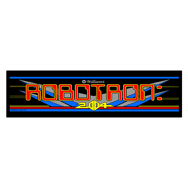 Car & Motorbike Stickers: Robotron 2084