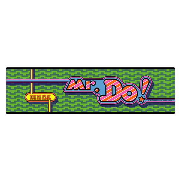 Car & Motorbike Stickers: Mr. Do!