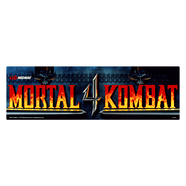 Car & Motorbike Stickers: Mortal Kombat 4
