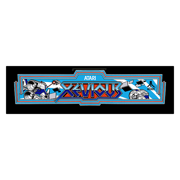 Car & Motorbike Stickers: Xevious