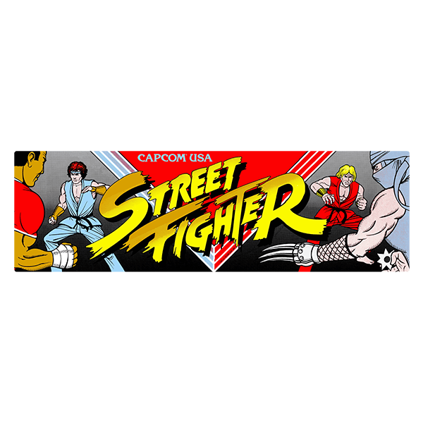 Car & Motorbike Stickers: Street Fighter