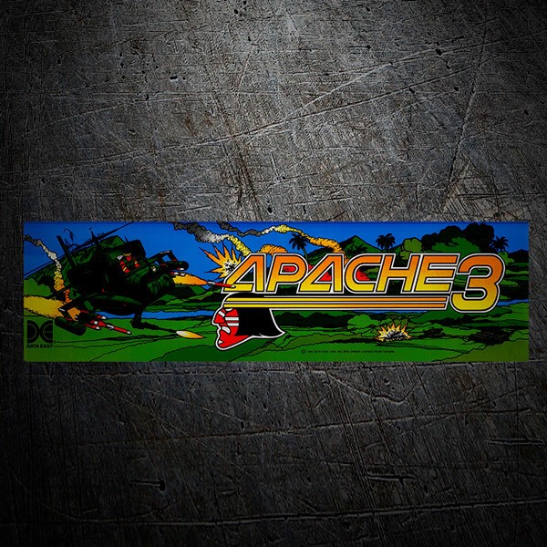 Car & Motorbike Stickers: Apache 3