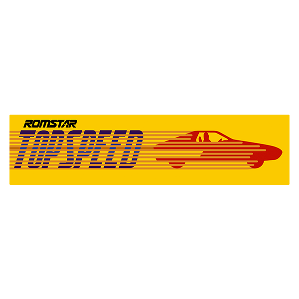 Car & Motorbike Stickers: Top Speed