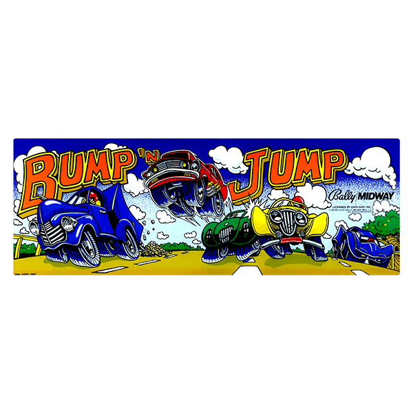 Car & Motorbike Stickers: Bump Jump II