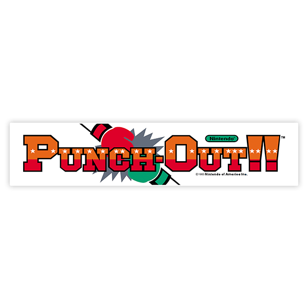 Car & Motorbike Stickers: Punch-Out!!