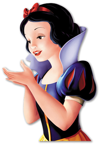 Car & Motorbike Stickers: Snow White apple