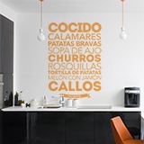 Wall Stickers: Gastronomy in Madrid 4