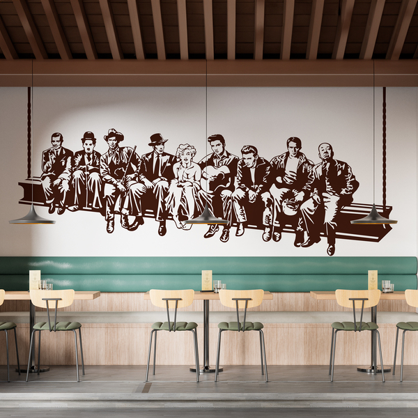 Wall Stickers: Hollywood on the beam